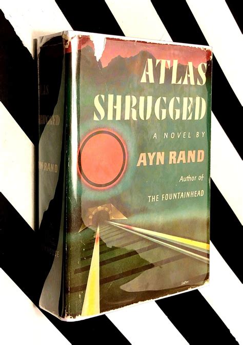 Atlas Shrugged A Novel By Ayn Rand 1957 Hardcover Book