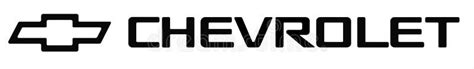 Marca Comercial Chevrolet Logotipo Dibujar Imagen Editorial