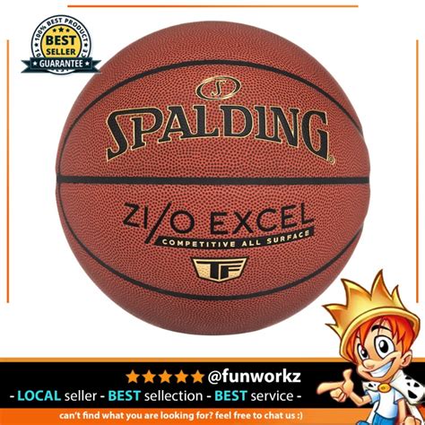 Spalding Zio Excel Indoor Outdoor Basketball Basket Ball Official Size