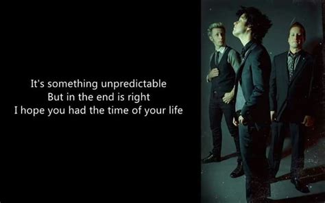 When the band was working on nimrod. Good riddance | Cool lyrics, Beautiful lyrics, Good riddance