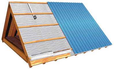 Place layers of building paper over the sheathing. EcoFoil Metal Building Insulation Installation | Metal ...