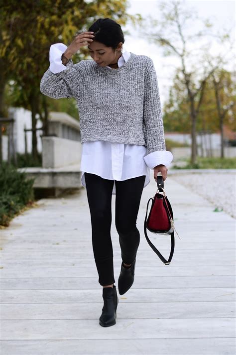 How To Wear Ankle Boots With Leggings K Meets Style