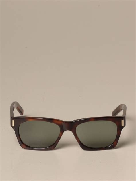 Saint Laurent Outlet Sunglasses In Acetate Dark Glasses Saint Laurent 635972 Y9901 Giglio
