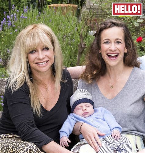 Jo Wood Introduces Grandson Otis In The Latest Issue Of Hello London