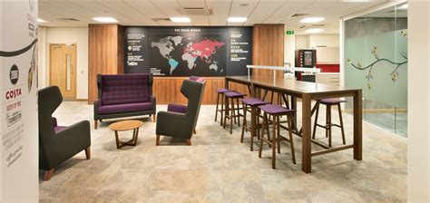 This item new spec cota chrome frame and glass 3 tier swivel motion coffee table. Inside Costa Coffee's New Basildon Office - Officelovin'