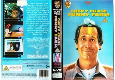 Funny Farm 1988 On Warner Home Video United Kingdom Betamax Vhs