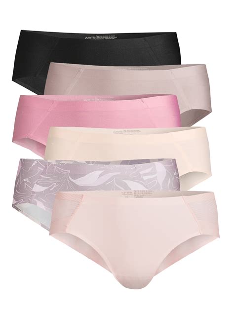yummie by heather thomson women s bonded seamless hipster panties 6 pack