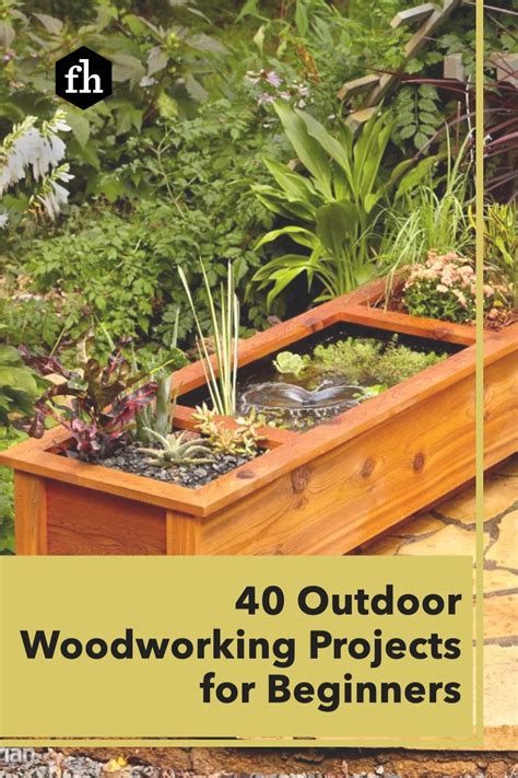 40 Outdoor Woodworking Projects For Beginners In 2021 Outdoor