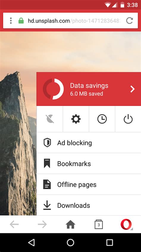 A smarter way to surf the web and save data. Opera Mini - fast web browser for Android - Free download ...