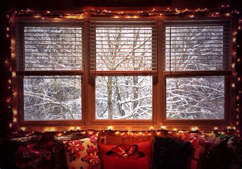 Warm Room On A Snowy Day Winter Window Snowy Window Snowy Day
