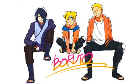 748k members in the naruto community. Naruto,Sasuke and Boruto HD Wallpaper | Background Image ...
