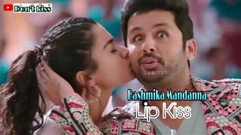 Aaj Phir Tumpe Pyar Aaya Rashmika Mandanna Hot Kiss Rashmika Mandanna Romance Video Youtube