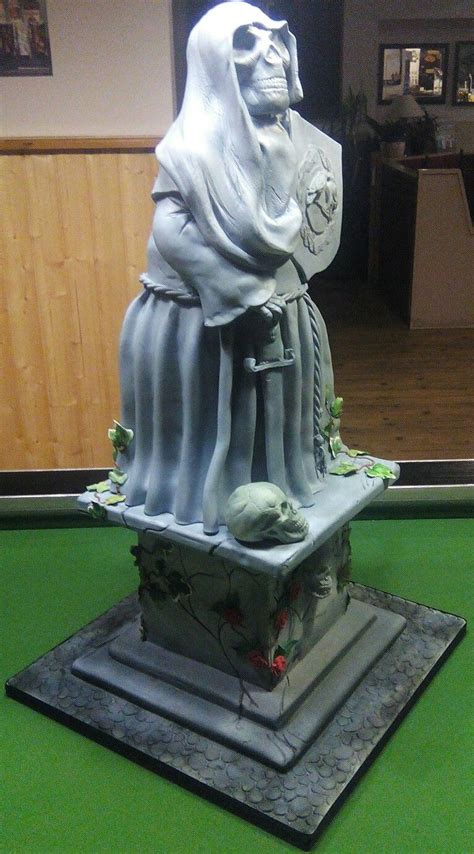 A sonographer will apply a transducer (wand) to the outside of your stomach to measure your baby from crown to rump and check that the fetal age is accurate. Statue cake | Statue, Greek statue, Sculpture