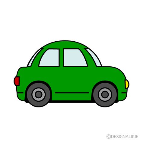 Cute Green Car Clip Art Free Png Image｜illustoon