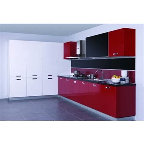 Modern High Gloss Red Kitchen Cabinetred Kitchen Cabinets