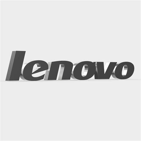 Lenovo Logo 3d Print Model By 3dlogoman
