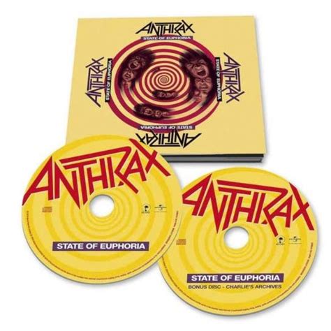 Anthrax State Of Euphoria 30th Anniversary Edition Obi Vinilos