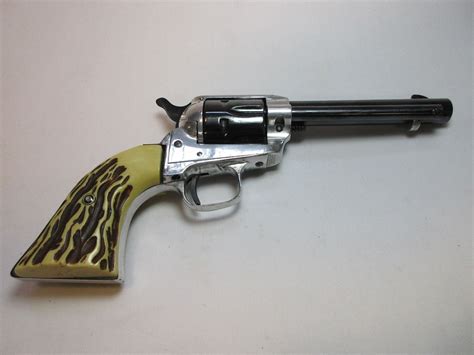 Colt Frontier Scout Revolver 22lr 475 Barrel Stag Grips 348361