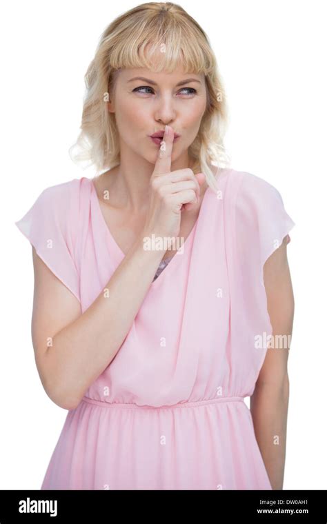 Secretive Woman Hi Res Stock Photography And Images Alamy