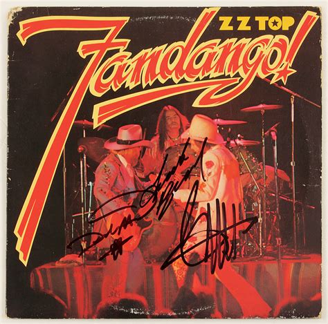 Initially rooted in blues, the band's style has evolved throughout their career. Lot Detail - ZZ Top Signed "Fandango" Album