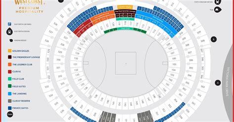 Perth Stadium Seating Plan Afl