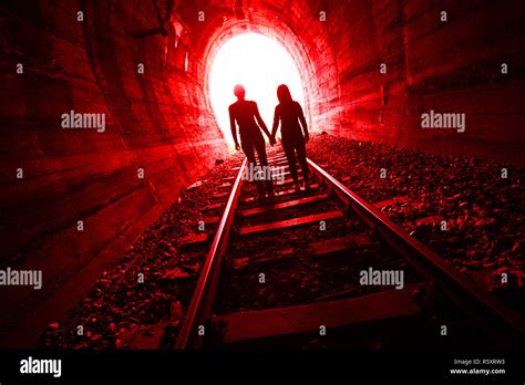 Couple Walking Through Tunnel Hi Res Stock Photography And Images Alamy