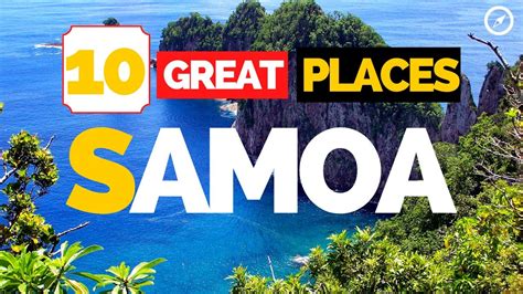 Best Tourist Destinations To Visit In Samoa Youtube