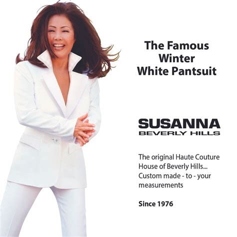 White Pant Suit Susanna Beverly Hills