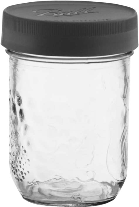 ball 6pk regular mouth plastic leak proof storage lids for mason jars canadian tire