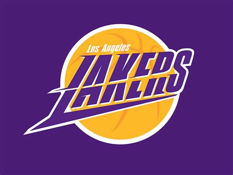 Download as svg vector, transparent png, eps or psd. LA Lakers logo on Behance