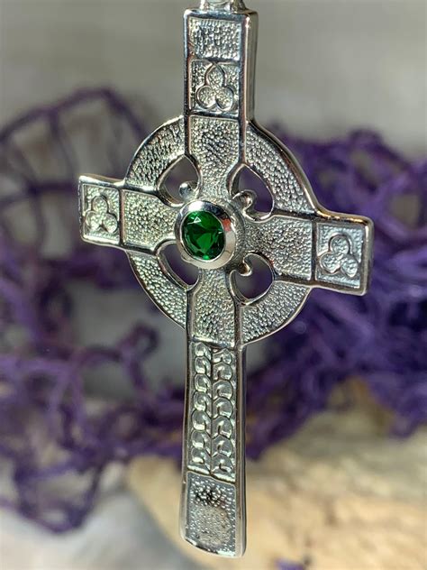 Celtic Cross Necklace Irish Cross Irish Jewelry First Communion T