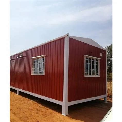 Mild Steel Ms Portable Prefabricated Office Cabins For Industrial At