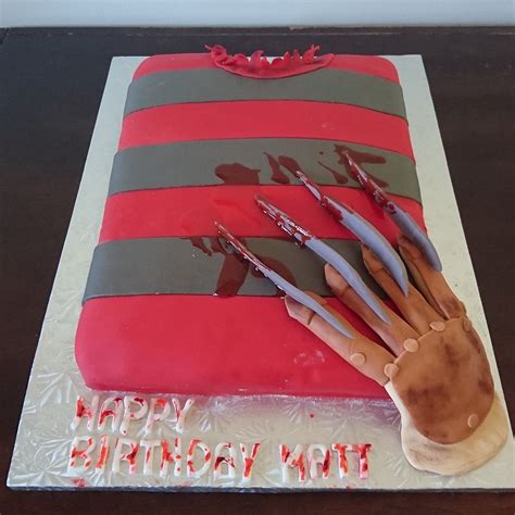 Freddy Krueger Cake