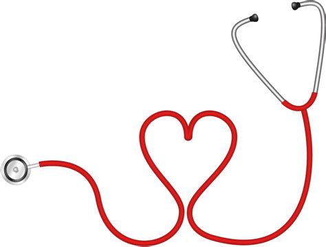 Heart Stethoscope Vector Png Clipart Full Size Clipart 5414346