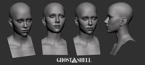 Zbrush Hair Digital Sculpting Sketchbook Pages Model Face Ghost In