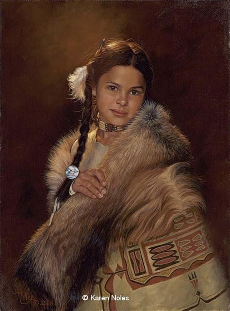 Native American Fine Art By Karen Noles 1947 Fine Art And You