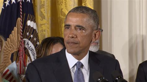 President Obama Visibly Emotional As He Announces Executive Action On Gun Control The