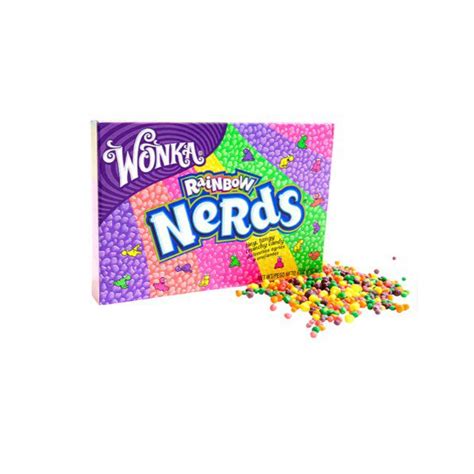 Wonka Rainbow Nerds Assorted Flavors 467g1417g Tiny Tangy Crunchy