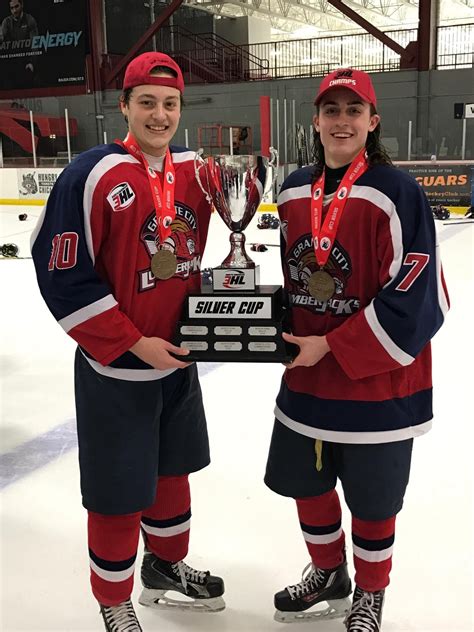 Chs Grads Logan Neu And Jack Petroske With The Na3hl Silver Cup