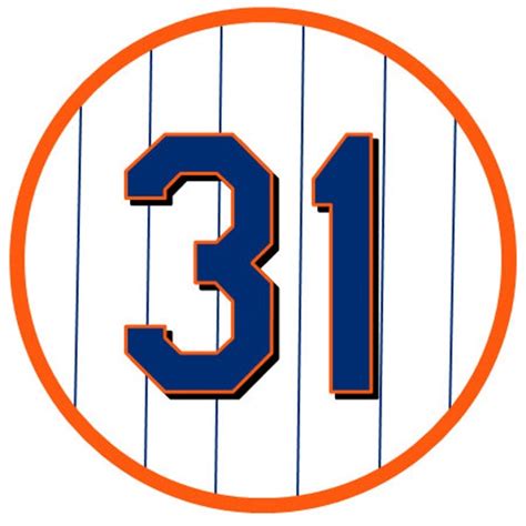 New York Mets Prints Retired Numbers Set Of 8 Citi Field