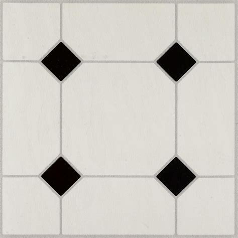 Black And White Diamond Pattern Vinyl Flooring Bisajadi