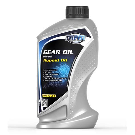 Mpm Gear Oil 80w90 Gl 5 Mineral Hypoid Oil 1l Ep Heavy Duty 1 Litre Ebay