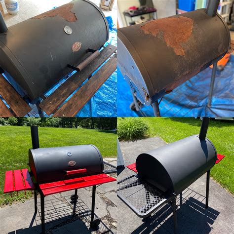 Refurbished My Old Char Griller Grillsmoker Rcharcoal