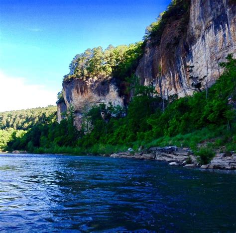 Buffalo National River Middle River Kayaking Past The Bluffs Kayaking