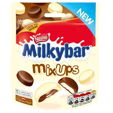 Milkybar Mix Ups 95g Chocolate Bandm