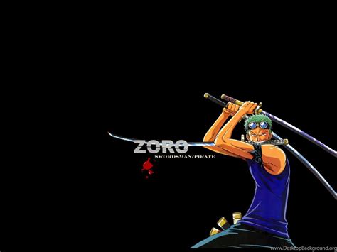 Roronoa Zoro One Piece Anime Wallpapers Black B Desktop Background