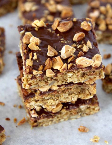 HEALTHY PEANUT BUTTER BARS What Sarah Bakes