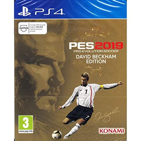 Konami Pro Evolution Soccer Pes 2019 David Beckham Edition Ps4