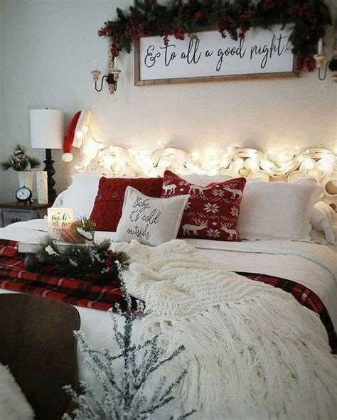 Christmas Master Bedroom Christmas Bedroom Christmas Decorations