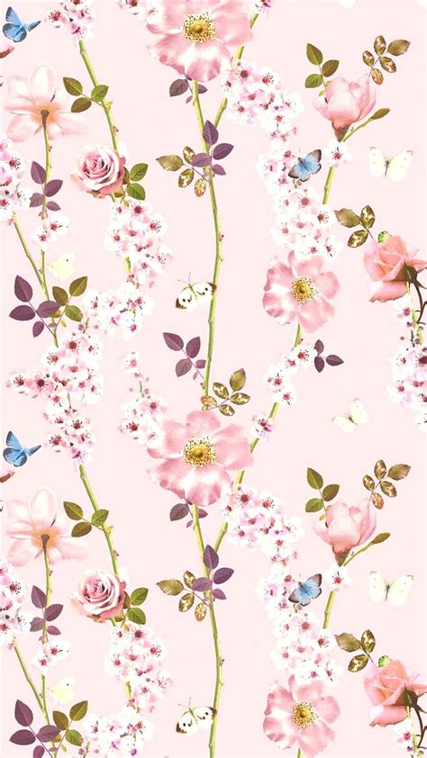 Iphone Pretty Pink Flowers Wallpaper Images Gallery